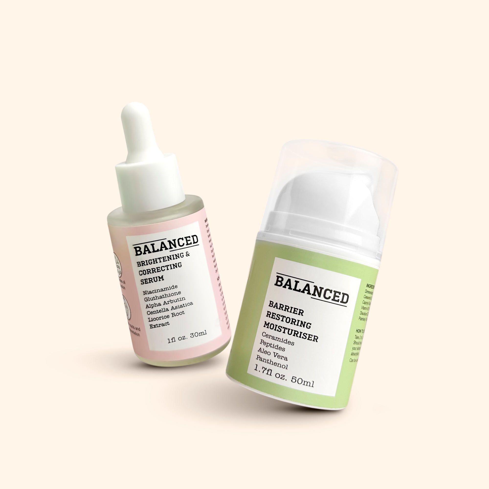 Bright & hydrate duo